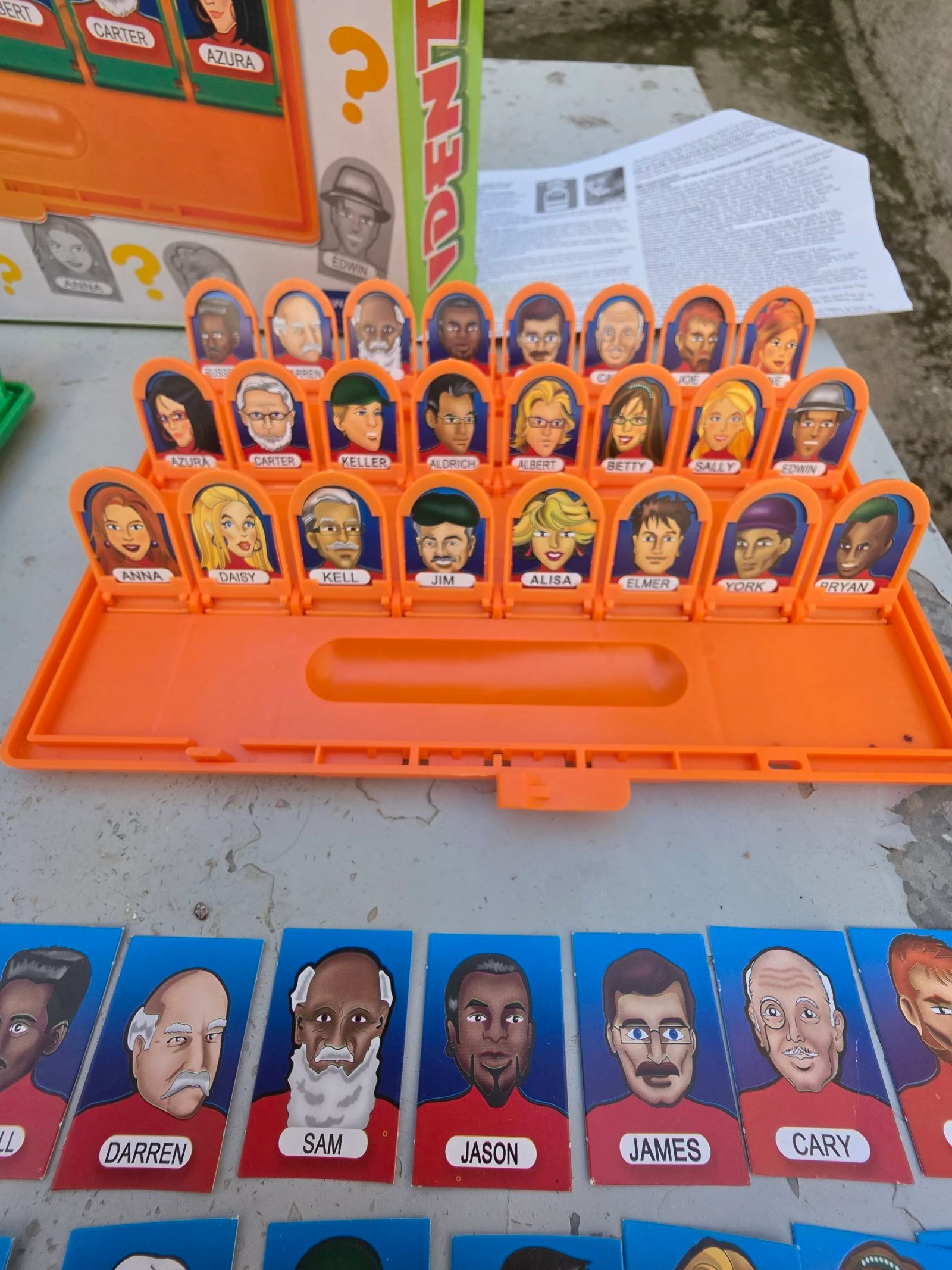 Jeu « Identikit », Qui est qui ? – photo 3
